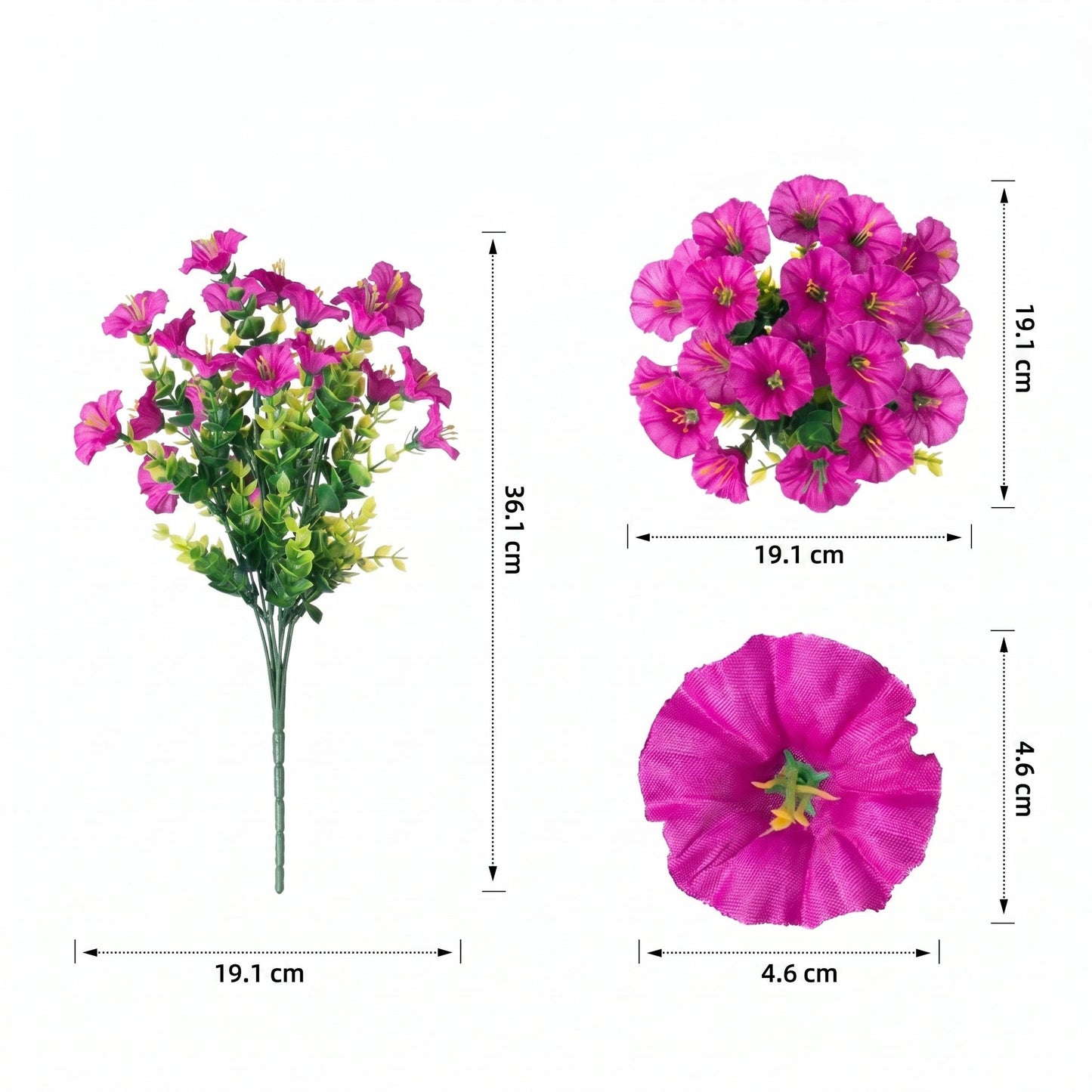 🌼💖🔥Letzter Tag – 60 % Rabatt🔥 UV-beständige künstliche Petunienblüten, 2026